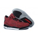 jordan pour homme 3lab3 rouge noir