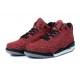 jordan pour homme 3lab3 rouge noir