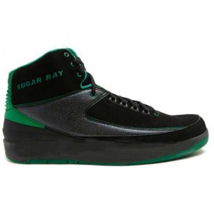 Air Jordan 2 II Ray Allen Boston Celtics Away PE noir vert