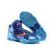 lebron 11 royal gamma bleu orange