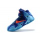 lebron 11 royal gamma bleu orange