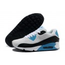 nike air max 90 em laser bleu blanc noir