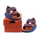 nike sandale bebe bleu orange