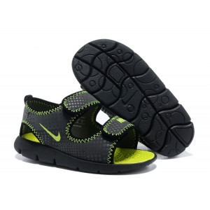 nike sandale pour bébé gris anthracite vert