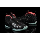 nike foamposite pro yeezy noir rouge