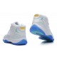 chaussure jordan 11 blanc Columbia semelle