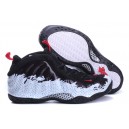 basket foamposite 1 Safari noir blanc