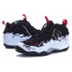 basket foamposite 1 Safari noir blanc