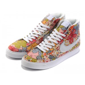 nike blazer noir pour femme floral multicolor