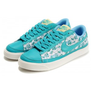 nike blazer basse fille Turbo vert