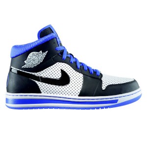 Jordan alpha 1 blanc noir royal bleu