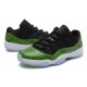 jordan 11 low vert snakeskin