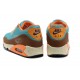 fille en air max 90 turquoise brun orange
