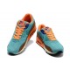 fille en air max 90 turquoise brun orange