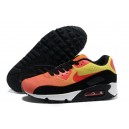 chaussure nike air max 90 fille orange noir