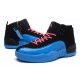 jordan retro 12 noir bleu femmes