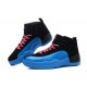 jordan retro 12 noir bleu femmes