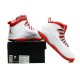 chaussures jordan femme 10 blanc rouge gris