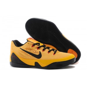 kobe 9 basse jaune noir