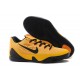 kobe 9 basse jaune noir