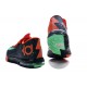 le chaussure de kd 6 fille noir vert orange