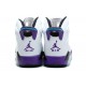 les jordan 6 pour filles blanc violet