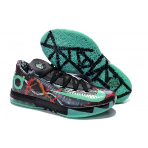 kevin durant zoom 6 pour femme noir vert