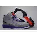 Air Jordan II gris iron purple