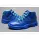 jordan retro 11 bleu vert