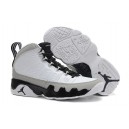 Jordan IX Retro pour femme blanc gris noir