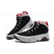 jordan 9 fille noir argent