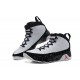 jordan 9 retro fille blanc noir