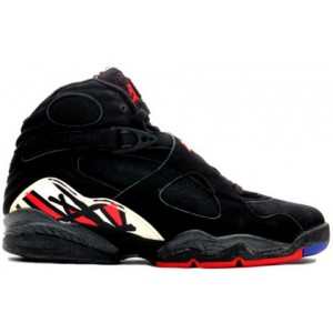 Basket Air Jordan 8 Playoffs noir rouge