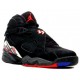 Basket Air Jordan 8 Playoffs noir rouge