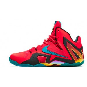 Nike Lebron 11 Elite Hero rouge Turbo vert noir