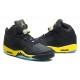 courir jordan 5 3Lab5 noir jaune