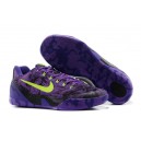 chaussure kobe bryant 9 pas cher pourpre noir vert