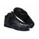 lebron james 11 Denim noir cuir