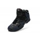 lebron james 11 Denim noir cuir