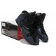 lebron james 11 Denim noir cuir