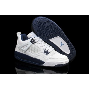 air jordan 4 junior garcon blanc columbia blue 2015