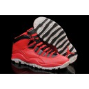 nike air jordan 10 rouge ciment chaussures boutique en ligne