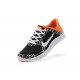 nike free run 4.0 v3 noir blanc orange pas cher