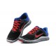 chaussure de sport nike free 4.0 v3 noir rouge bleu