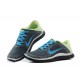  chaussure de course à pied nike free 4.0 v3 gris bleu vert 