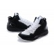 chaussures basket air jordan superfly 2 po noir blanc