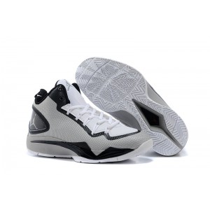 chaussures Jordan Super.Fly 2 PO gris noir