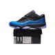 air jordan personnaliser noir bleu Serpent