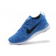 Nike Flyknit Lunar1+ bleu noir