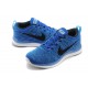 Nike Flyknit Lunar1+ bleu noir